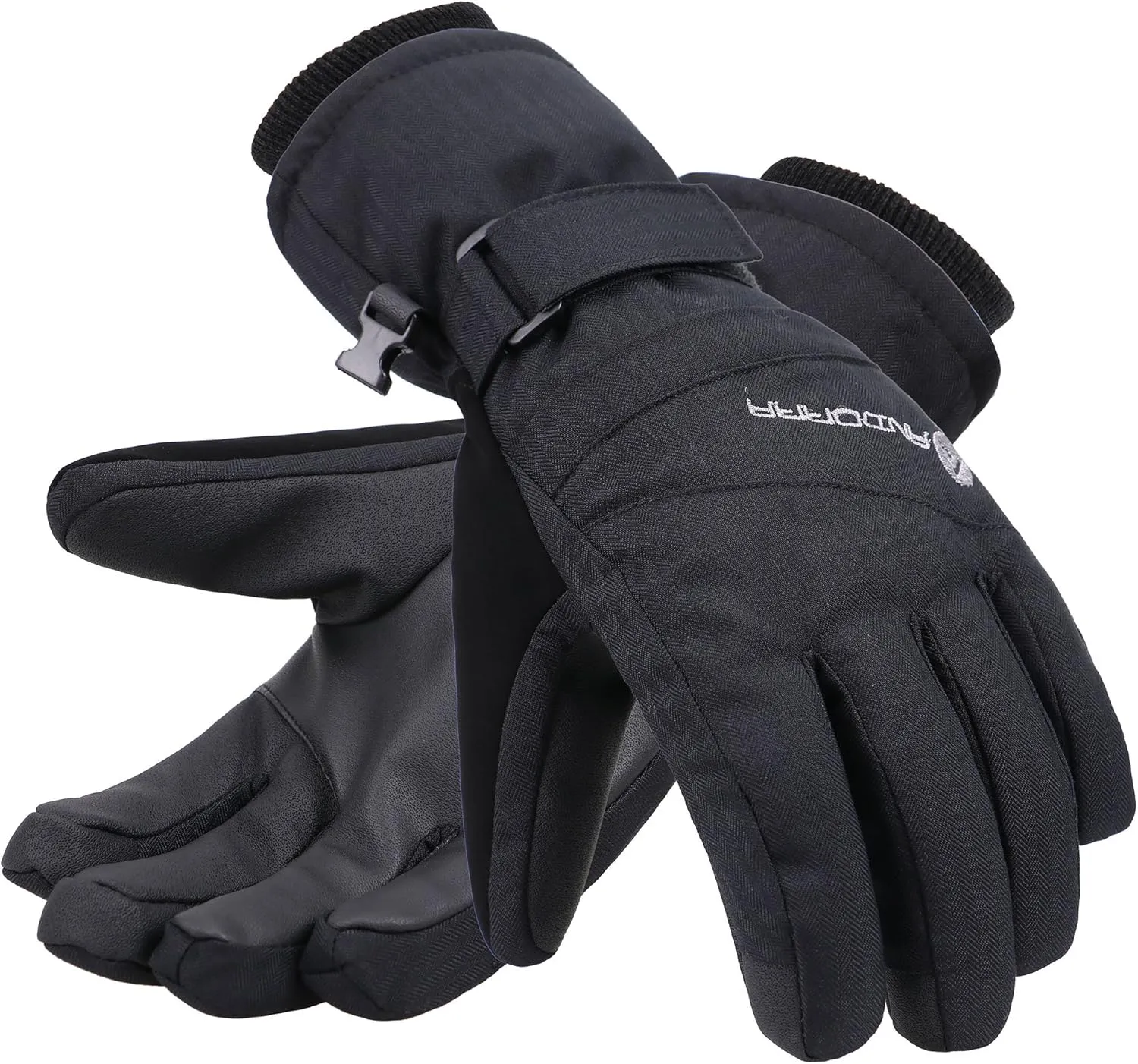 ANDORRA Women's Waterproof Touchscreen Ski Gloves