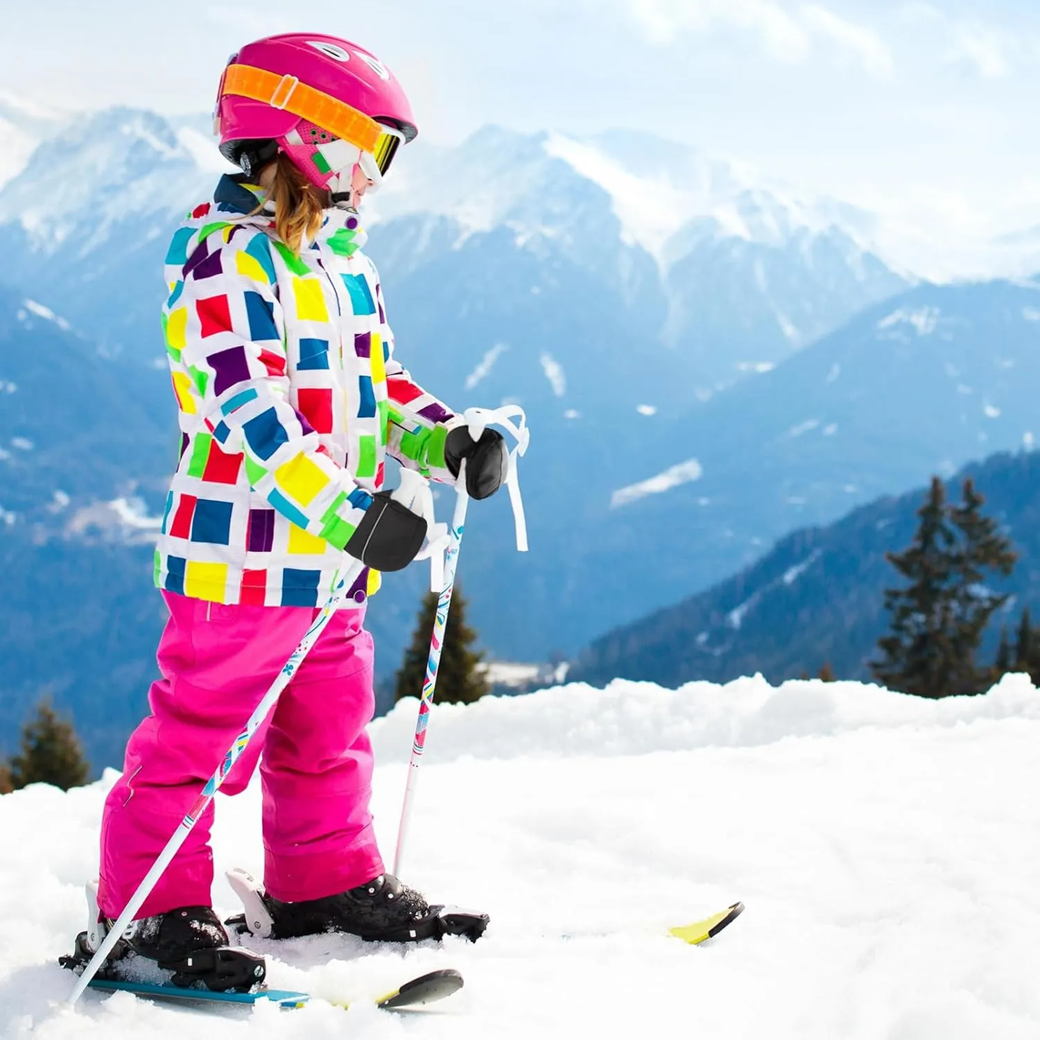 Azarxis Kids Children Ski Gloves Winter Snow Gloves Waterproof Winter Warm Gloves for Snowboarding, Sledding