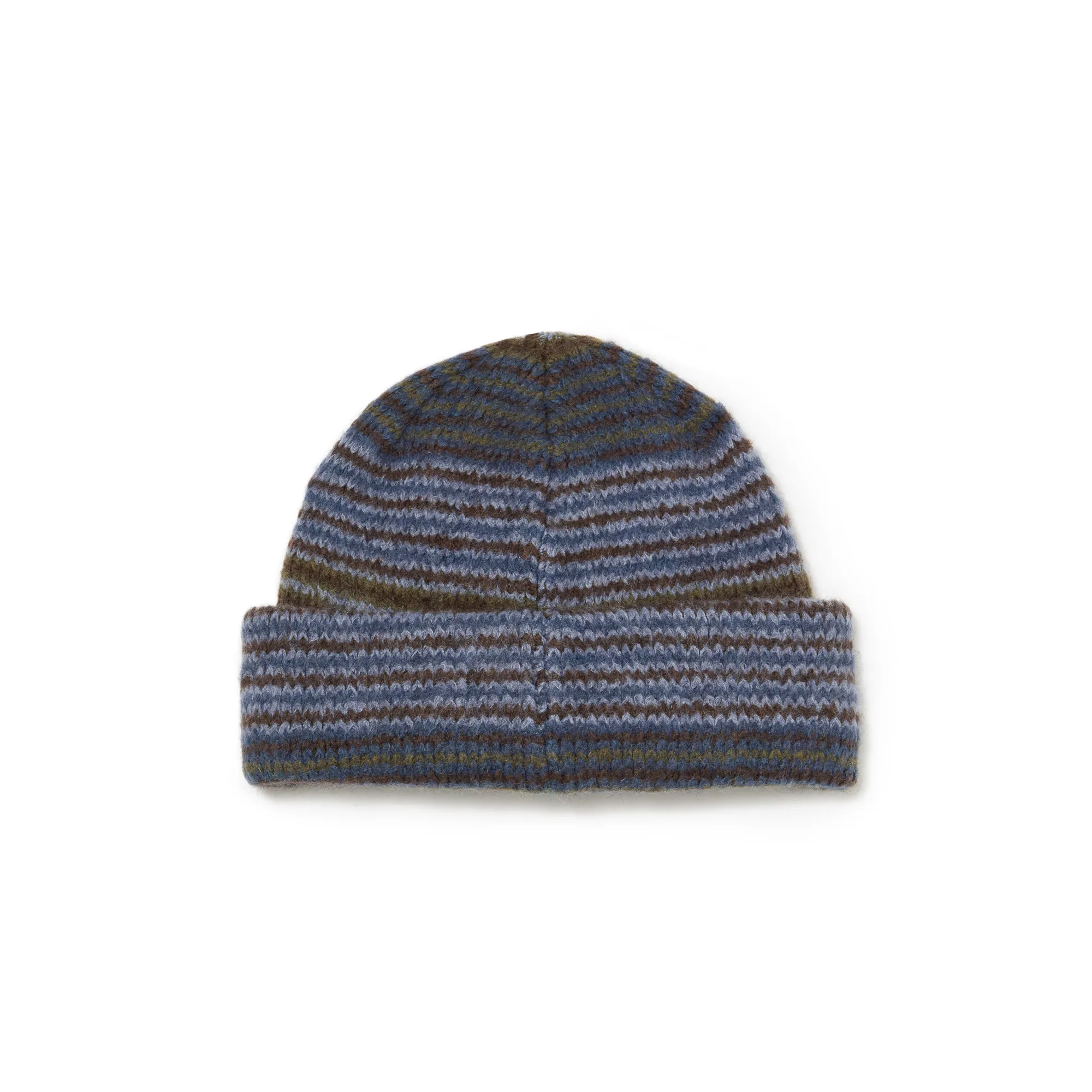 GEORGE BEANIE BLUE GREEN STRIPE