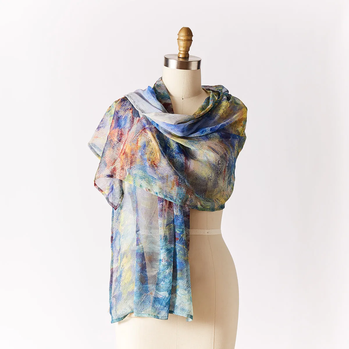 Renoir "Le Béal" chiffon scarf