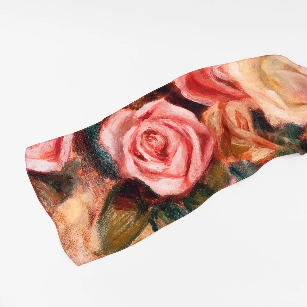 Renoir "Roses" scarf