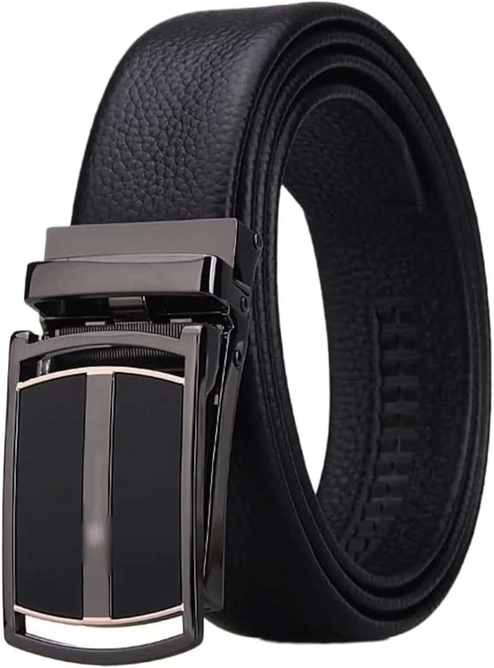 Sress Belts Automatic Buckle Men Cowhide Belt 105cm,110cm,115cm,120cm,125cm,130cm Men Genuine Leather Belt Casual Belts