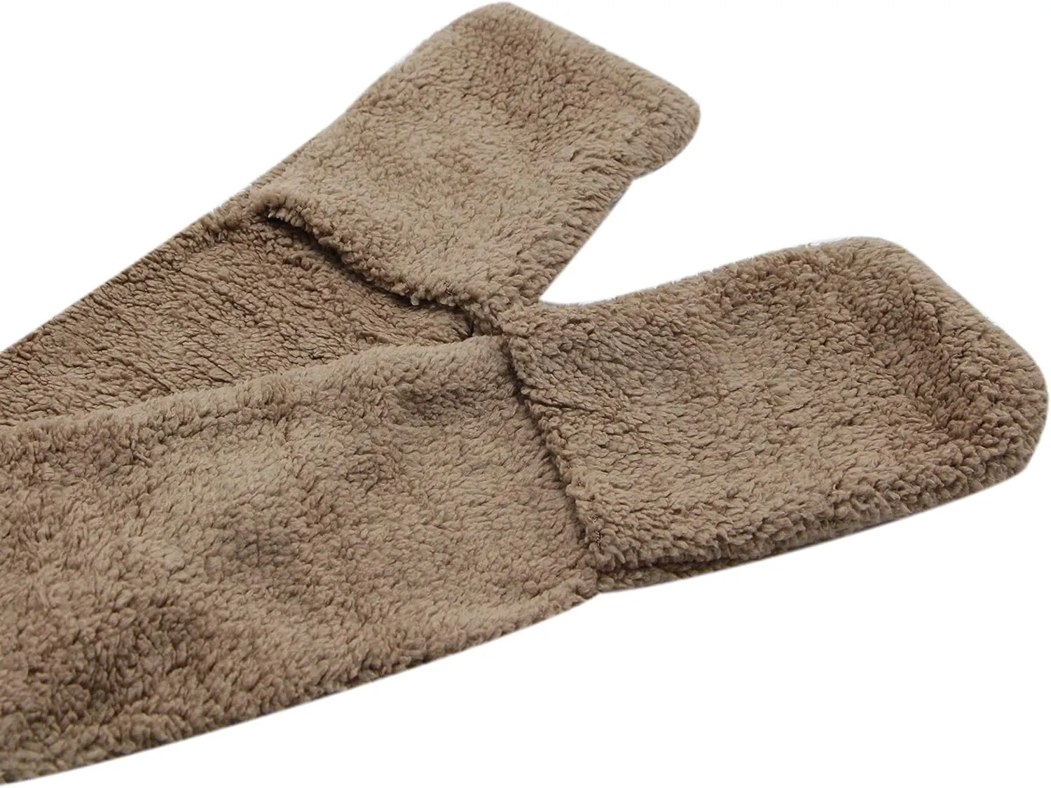Super Soft Fleece Women’s Hooded Scarf & Hat W/Glove Pockets