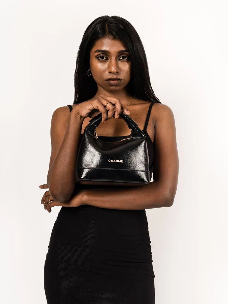 The Bella Black Hand Bag