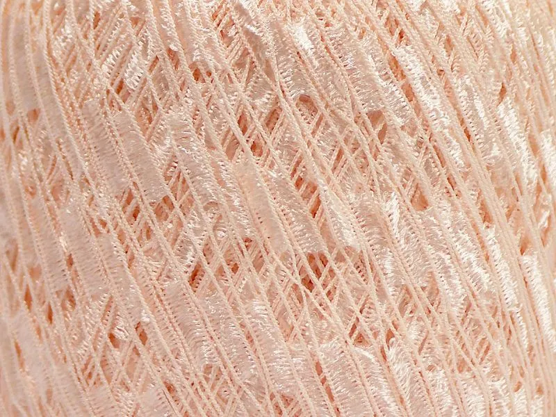 Trellis Ladder Yarn - Blush