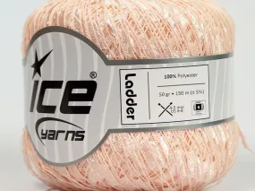 Trellis Ladder Yarn - Blush