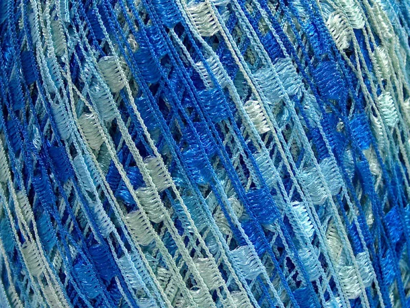 Trellis Ladder Yarn - Waterfall (mini)