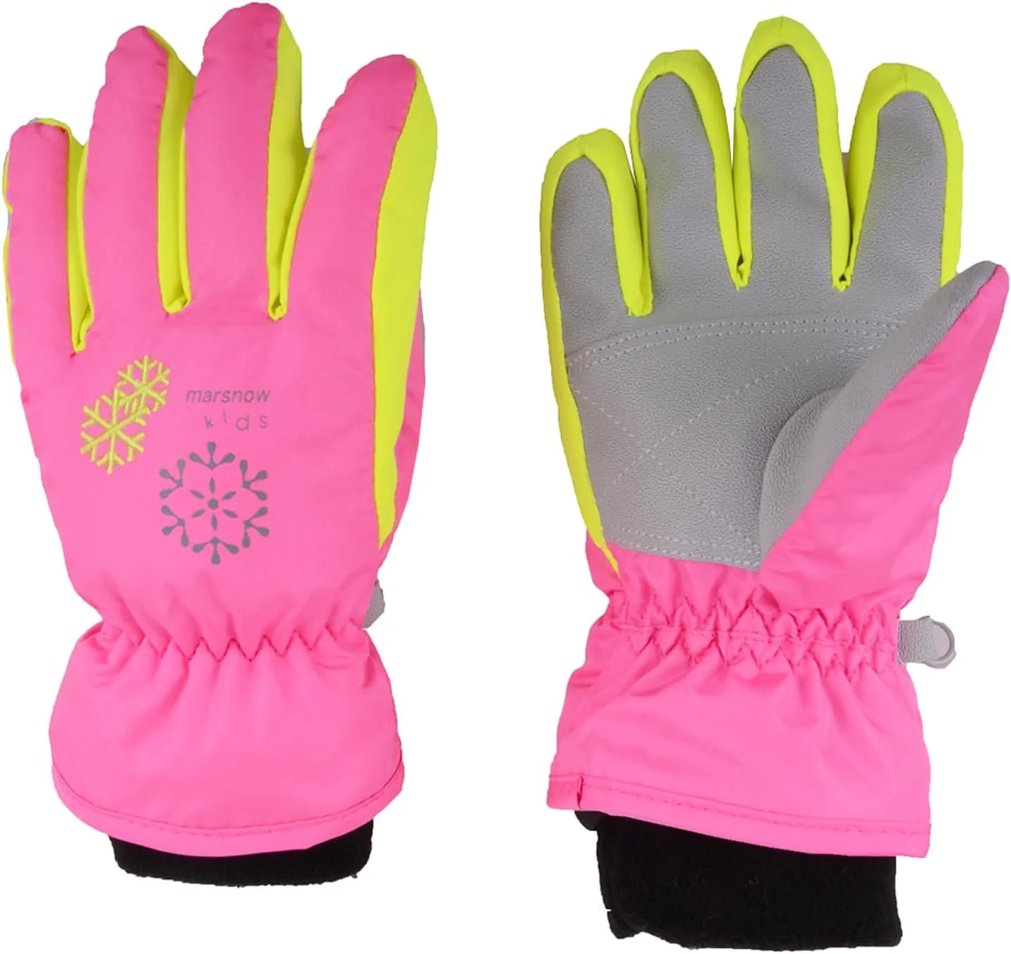 TRIWONDER Kids Ski Snow Gloves Winter Cold Weather Windproof Warm Snowboard Sport Mittens for Boys Girls