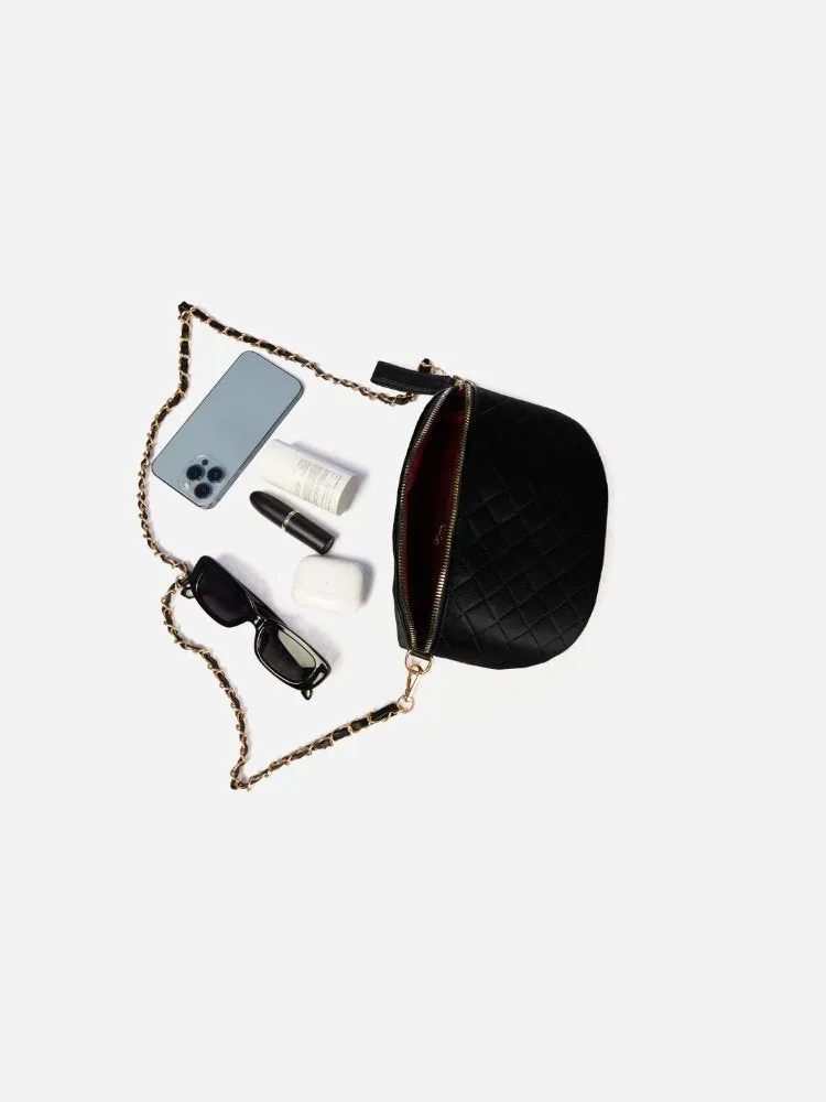 Versa Black Sling Bag  