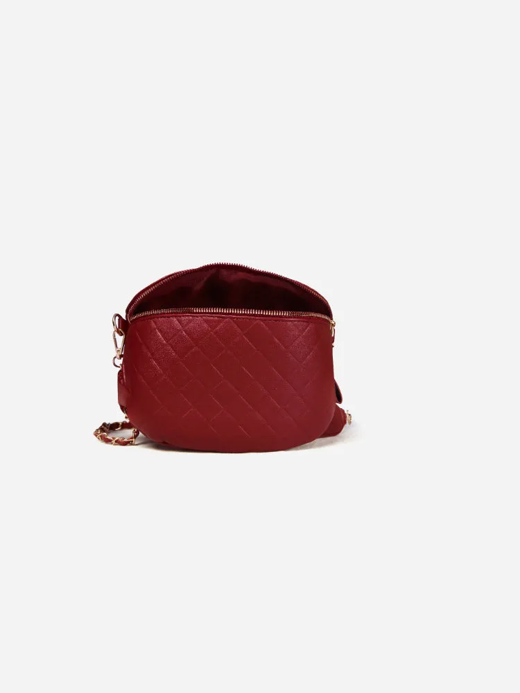 Versa Black Sling Bag  