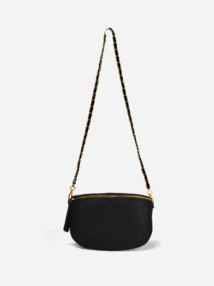 Versa Black Sling Bag  