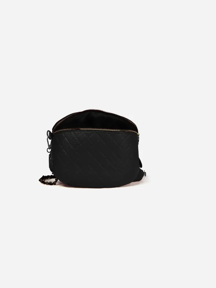 Versa Black Sling Bag  