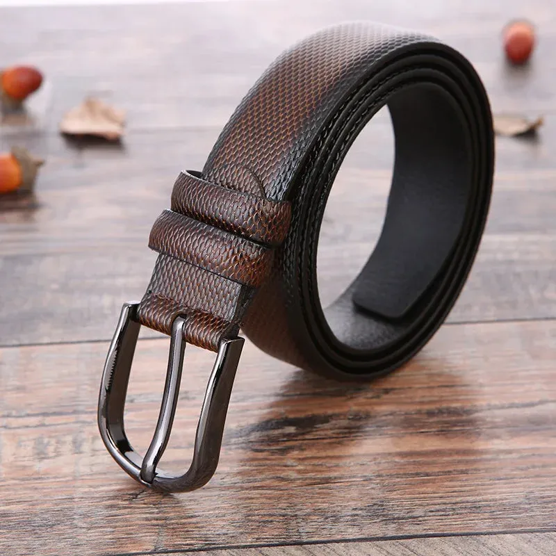 VINTAGE FAUX LEATHER BELT