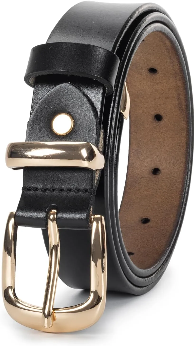 Women-Leather-Belt for Jeans Pants Adjustable-Fashion-Casual-Waist-Belts Hollow Flower Belt for Ladies Girls