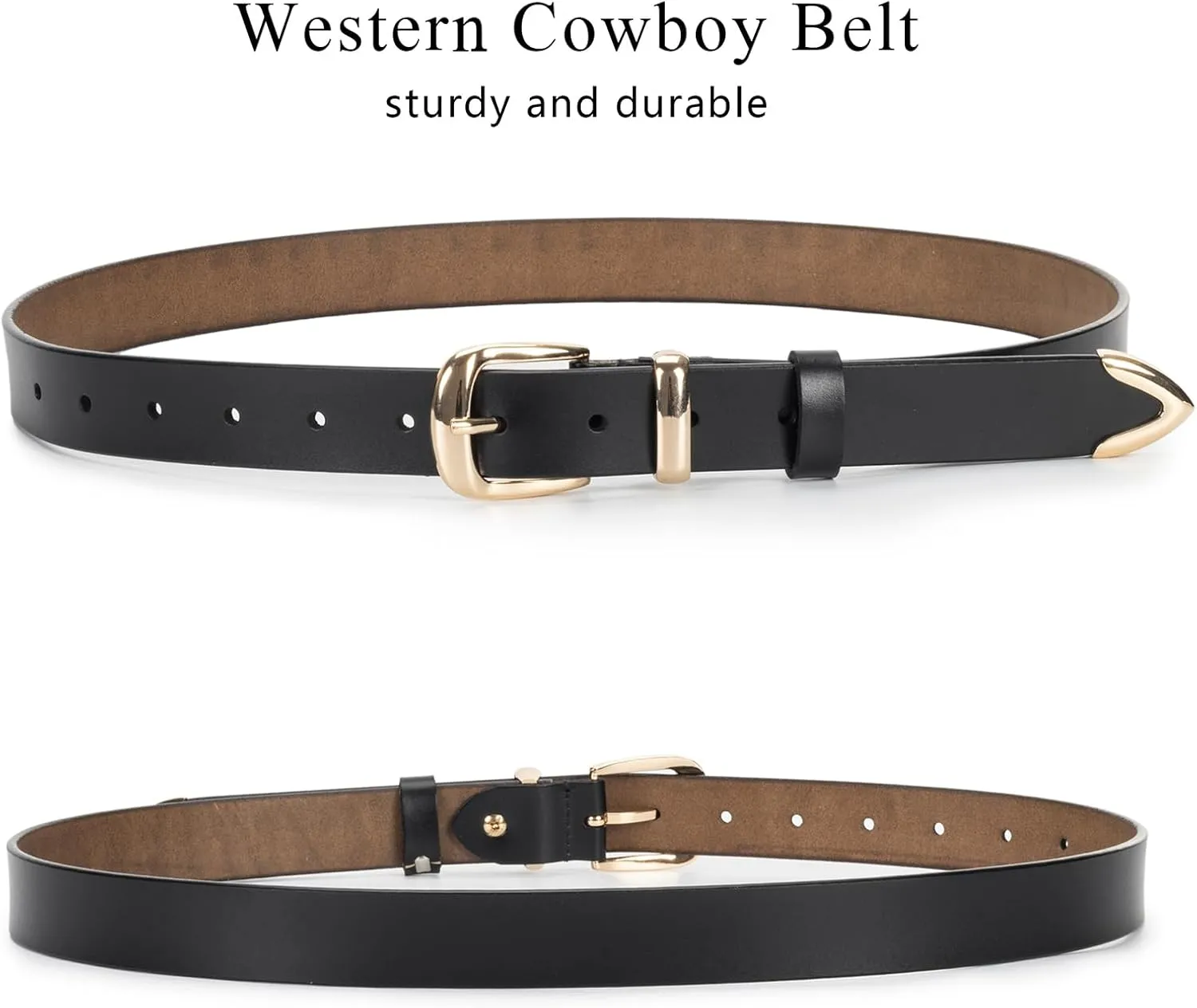 Women-Leather-Belt for Jeans Pants Adjustable-Fashion-Casual-Waist-Belts Hollow Flower Belt for Ladies Girls
