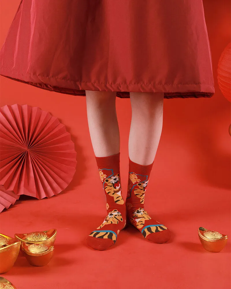 Year of Tiger Socks